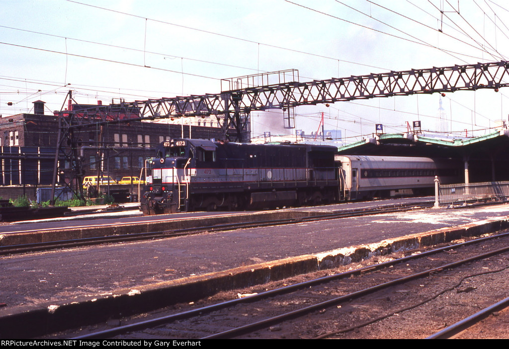 NJT U34CH #4173 - New Jersey Transit